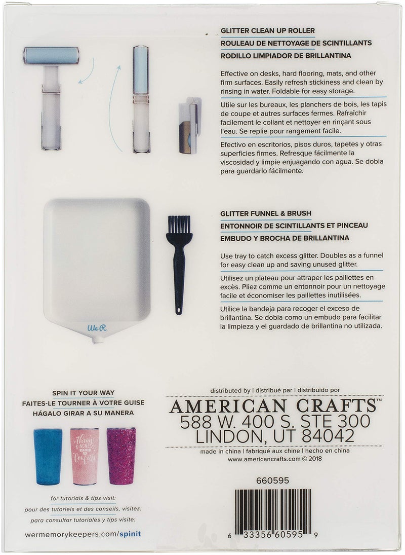 We R Memory Keepers Spin It Glitter Clean Up Kit - Image 2